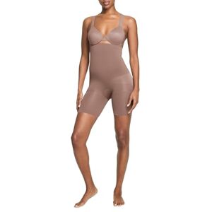 10635R ASSETS by SPANX szorty z wysokim stanem do połowy uda bezszwowa bielizna modelująca bardzo mocna kompresja, oddychająca, kontrola ud i brzucha, Café Au Lait, 2X 10635R ASSETS by SPANX szorty z wysokim stanem do połowy uda bezszwowa bielizna modelująca bardzo mocna kompresja, oddychająca, kontrola ud i brzucha, Café Au Lait, 2X
