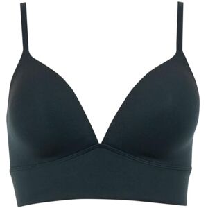 K878 6107 Athena Biustonosz damski Easy Second Skin Bustier Biustonosz z fiszbinami, zakrzywiony i idealny biustonosz Ultra Stretch mikrofibra, czarny, XL K878 6107 Athena Biustonosz damski Easy Second Skin Bustier Biustonosz z fiszbinami, zakrzywiony i idealny biustonosz Ultra Stretch mikrofibra, czarny, XL