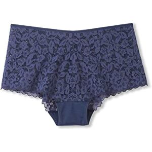 24856 CALIDA Damskie buty naturalne Comfort Lace Slip, Cobalt Blue, XXS 24856 CALIDA Damskie buty naturalne Comfort Lace Slip, Cobalt Blue, XXS