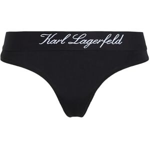 240W2128 KARL LAGERFELD Hotel Karl Tanga głęboko osadzona, czarny, XL 240W2128 KARL LAGERFELD Hotel Karl Tanga głęboko osadzona, czarny, XL