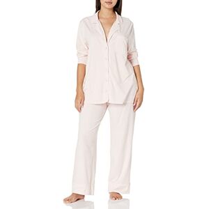 AEW30115F21-AEM1275-Large Amazon Essentials Damska bawełniana koszula z długim rękawem i piżamą na całej długości (dostępna w dużych rozmiarach), jasnoróżowa, L AEW30115F21-AEM1275-Large Amazon Essentials Damska bawełniana koszula z długim rękawem i piżamą na całej długości (dostępna w dużych rozmiarach), jasnoróżowa, L