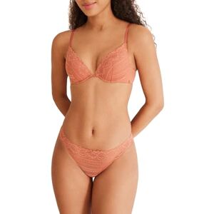 4027776 Women'Secret Soft Feminine Wyściełany biustonosz damski, Pomarańczowy, 90B 4027776 Women'Secret Soft Feminine Wyściełany biustonosz damski, Pomarańczowy, 90B