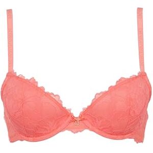 EW000446AF10890F401938B EMPORIO ARMANI Damski wieczny koronkowy biustonosz push-up zdejmowane wkładki różowe 38, Neonowy różowy kwiatowy, 85B EW000446AF10890F401938B EMPORIO ARMANI Damski wieczny koronkowy biustonosz push-up zdejmowane wkładki różowe 38, Neonowy różowy kwiatowy, 85B