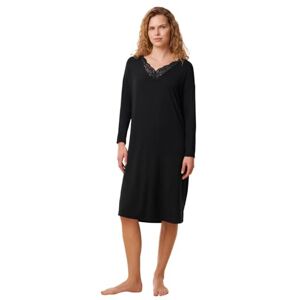 10221120 Triumph Women's Timeless Sensuality NDK LSL Nightgown, Black, 46, czarny, 46 10221120 Triumph Women's Timeless Sensuality NDK LSL Nightgown, Black, 46, czarny, 46