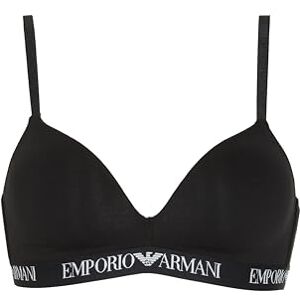 EW000442AF13033UC001 Emporio Armani Damski Essential Cotton Padded Bra biustonosz usztywniony, Black Beauty, L, Black Beauty, L EW000442AF13033UC001 Emporio Armani Damski Essential Cotton Padded Bra biustonosz usztywniony, Black Beauty, L, Black Beauty, L