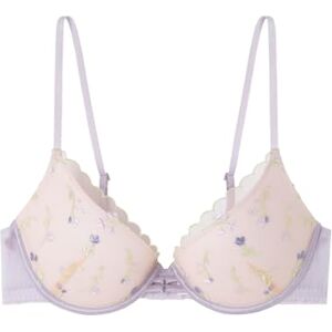 7917269 Women'Secret Letni Sense Wyściełany biustonosz damski, Fioletowy/Liliowy, 90C 7917269 Women'Secret Letni Sense Wyściełany biustonosz damski, Fioletowy/Liliowy, 90C