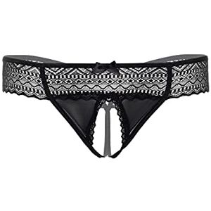 Daring Intimates Roxanne Crotchless String, czarne, L-XL (76024BlackL/XL) Daring Intimates Roxanne Crotchless String, czarne, L-XL (76024BlackL/XL)