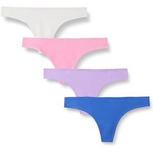 P_AE4818_M4-Pal-XL Amazon Essentials Damska bezszwowa bielizna ze stretchem, 4 sztuki, jasnoniebieska, XL P_AE4818_M4-Pal-XL Amazon Essentials Damska bezszwowa bielizna ze stretchem, 4 sztuki, jasnoniebieska, XL