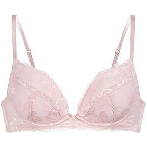 DCPG0007LA211-PK0187 Dorina Perfect Lace Padded Plunge biustonosz dla kobiet – różowy, rozmiar 75B miękki, oddychający, komfort na każdy dzień DCPG0007LA211-PK0187 Dorina Perfect Lace Padded Plunge biustonosz dla kobiet – różowy, rozmiar 75B miękki, oddychający, komfort na każdy dzień
