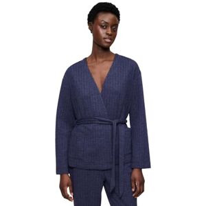 10225076 Triumph Cozy Comfort szlafrok Top Quilted Blue Dark Combination, niebieski, 40 10225076 Triumph Cozy Comfort szlafrok Top Quilted Blue Dark Combination, niebieski, 40
