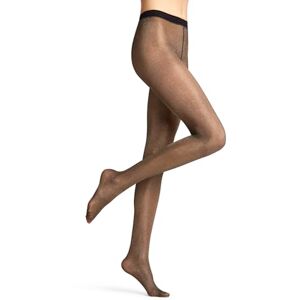 42338 FALKE Kobiety Rajstopy Glitter 30 DEN W Ti przezroczysty przezroczyste z wzorem1 Sztuka, Czarny Black/Gold 3335, M-L 42338 FALKE Kobiety Rajstopy Glitter 30 DEN W Ti przezroczysty przezroczyste z wzorem1 Sztuka, Czarny Black/Gold 3335, M-L