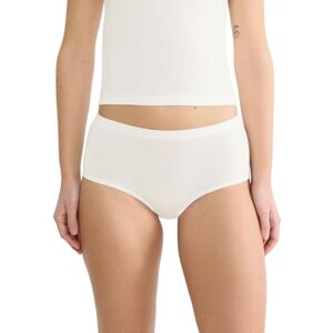 10224852 sloggi Women's GO Sense HighWaist majtki 2P, jedwabna biel, M (2 sztuki), Silk White, M 10224852 sloggi Women's GO Sense HighWaist majtki 2P, jedwabna biel, M (2 sztuki), Silk White, M