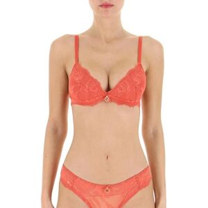 1646034R20610374 Emporio Armani Eternal Lace Triangle Biustonosz, Czerwony Lakier, XL 1646034R20610374 Emporio Armani Eternal Lace Triangle Biustonosz, Czerwony Lakier, XL