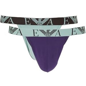 EM000257 Emporio Armani Majtki męskie stringi, FIOLETOWY, L EM000257 Emporio Armani Majtki męskie stringi, FIOLETOWY, L