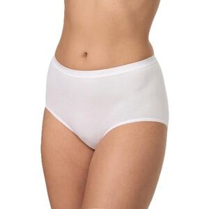 812050 Nur Die Panie Biodra różowe gots bawełna organiczna Slip, Biały, 48-50 812050 Nur Die Panie Biodra różowe gots bawełna organiczna Slip, Biały, 48-50