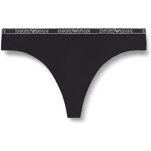 EW000402 EMPORIO ARMANI Damskie majtki Essential Studs, 2-pak, czarne, XL, Czarny, XL EW000402 EMPORIO ARMANI Damskie majtki Essential Studs, 2-pak, czarne, XL, Czarny, XL