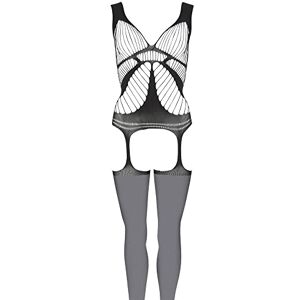 Mandy Mystery lingerie Koszula do podwiązywania czarna S-L 1 opakowanie (1 x 1 sztuka) Mandy Mystery lingerie Koszula do podwiązywania czarna S-L 1 opakowanie (1 x 1 sztuka)