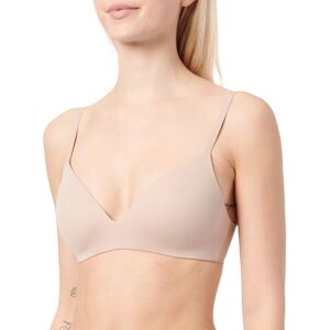 LV00QF8013 CALVIN KLEIN damski biustonosz bez fiszbin, beżowy, 34DD, Beżowy (Cedar), 80 LV00QF8013 CALVIN KLEIN damski biustonosz bez fiszbin, beżowy, 34DD, Beżowy (Cedar), 80