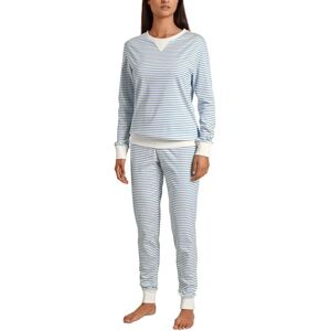 42454 CALIDA Damski Daylight Dreams zestaw piżamowy, azurit Blue, Standard, Azurit Blue 42454 CALIDA Damski Daylight Dreams zestaw piżamowy, azurit Blue, Standard, Azurit Blue