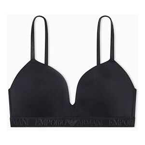 EW000442AF10883UC001XS EMPORIO ARMANI Padded Triangle Biustonosz usztywniany biustonosz, czarny, XS damski EW000442AF10883UC001XS EMPORIO ARMANI Padded Triangle Biustonosz usztywniany biustonosz, czarny, XS damski