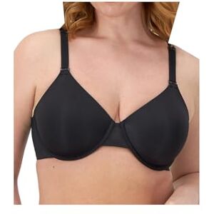 DF4481 Bali Koszulka damska, Ultimate Smoothing Underwire, lekki biustonosz odwracalny, czarny, 34DD, Czarny, 34DD DF4481 Bali Koszulka damska, Ultimate Smoothing Underwire, lekki biustonosz odwracalny, czarny, 34DD, Czarny, 34DD