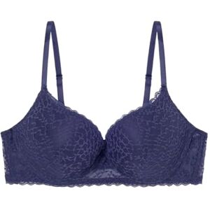 5662016 Women'secret Biustonosz damski push-up Frozen Collection Bra, niebieski, 90B 5662016 Women'secret Biustonosz damski push-up Frozen Collection Bra, niebieski, 90B