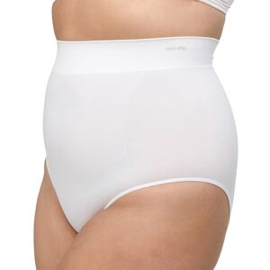 812565-30 Nur Die Formschön Maxi Slipy z efektem modelującym kształtują brzuch, talię i pośladki, komfortowy ściągacz, wysoka talia, bielizna damska, biały, XL 812565-30 Nur Die Formschön Maxi Slipy z efektem modelującym kształtują brzuch, talię i pośladki, komfortowy ściągacz, wysoka talia, bielizna damska, biały, XL