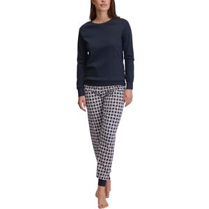 41594 CALIDA Damska piżama ze ściągaczami, Dark Sapphire, 44-46 41594 CALIDA Damska piżama ze ściągaczami, Dark Sapphire, 44-46