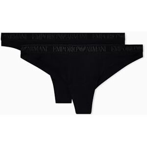 EW000404AF10891MC005M EMPORIO ARMANI Damskie majtki brazylijskie, Czarny/czarny, M EW000404AF10891MC005M EMPORIO ARMANI Damskie majtki brazylijskie, Czarny/czarny, M