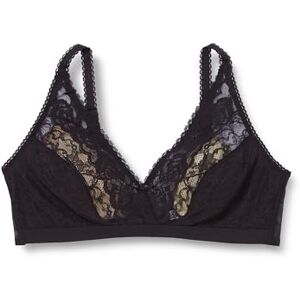 0DC71 Playtex Flower Elegance Damski biustonosz z fiszbinami x1, czarny, 85C 0DC71 Playtex Flower Elegance Damski biustonosz z fiszbinami x1, czarny, 85C