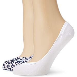 393018001-300 Tommy Hilfiger Damskie stopki (2 sztuki), Weiß (White 300), 39-42 EU 393018001-300 Tommy Hilfiger Damskie stopki (2 sztuki), Weiß (White 300), 39-42 EU