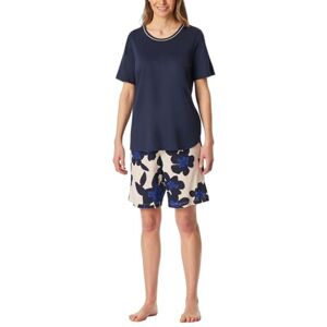 181235 Schiesser Damska piżama zestaw krótki bawełna modal Nightwear, grantowy, 38 181235 Schiesser Damska piżama zestaw krótki bawełna modal Nightwear, grantowy, 38
