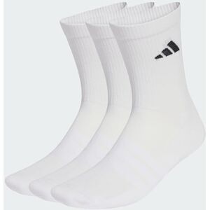 JZ0530 adidas Uniseks Cushioned Sportswear Crew Socks 3 Pair Pack, white/white/black, 40-42 JZ0530 adidas Uniseks Cushioned Sportswear Crew Socks 3 Pair Pack, white/white/black, 40-42