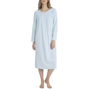 33000-700 CALIDA Damska Miękka Bawełniana Koszula Nocna, Błękitny, Rozmiar 42 33000-700 CALIDA Damska Miękka Bawełniana Koszula Nocna, Błękitny, Rozmiar 42