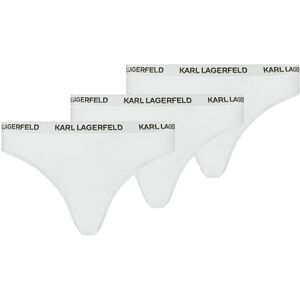 B1W47033 Karl Damskie majtki Karl Lagerfeld, Women's, Logo Briefs (3 sztuki), biały, S B1W47033 Karl Damskie majtki Karl Lagerfeld, Women's, Logo Briefs (3 sztuki), biały, S