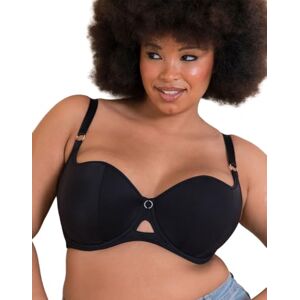 CK027106 Curvy Kate Damski biustonosz balkonetka Boost Me Up, Czarny, 85H CK027106 Curvy Kate Damski biustonosz balkonetka Boost Me Up, Czarny, 85H
