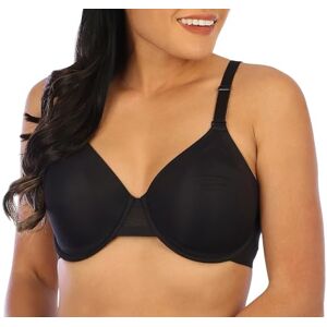 DF4481 Bali Koszulka damska, Ultimate Smoothing Underwire, lekki biustonosz odwracalny, czarny, 38D, Czarny, 85D DF4481 Bali Koszulka damska, Ultimate Smoothing Underwire, lekki biustonosz odwracalny, czarny, 38D, Czarny, 85D
