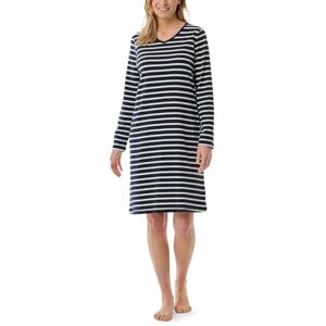 181745 Schiesser Damen Nachthemd langarm weiche Baumwolle Bigshirt mit Taschen Nightwear 181745 Schiesser Damen Nachthemd langarm weiche Baumwolle Bigshirt mit Taschen Nightwear