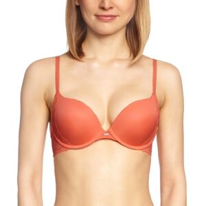 LIZZIE PUSH UP BRA / 1387902068 Tommy Hilfiger Biustonosz damski (push-up) , Pomarańczowy (810 Fusion Coral), 80A LIZZIE PUSH UP BRA / 1387902068 Tommy Hilfiger Biustonosz damski (push-up) , Pomarańczowy (810 Fusion Coral), 80A