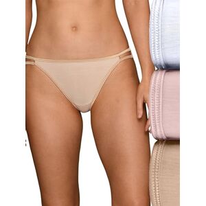18309 Vanity Fair Damskie Illumination String Bikini Majtki 18108, Zestaw 3 szt. – biały/kwarc/beżowy, 33.02 x 20.32 x 2.54 cm 18309 Vanity Fair Damskie Illumination String Bikini Majtki 18108, Zestaw 3 szt. – biały/kwarc/beżowy, 33.02 x 20.32 x 2.54 cm
