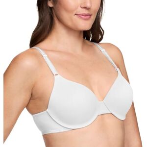 01593-101 Warner's Unisex's Underwire Contour Biustonosz Full Coverage, biały, 80D 01593-101 Warner's Unisex's Underwire Contour Biustonosz Full Coverage, biały, 80D