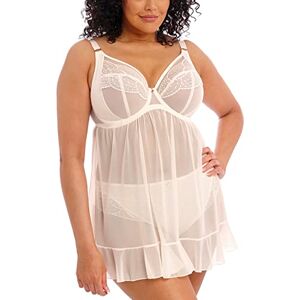 EL4551 Elomi Duży rozmiar Babydoll z wbudowanym biustonoszem Priya Vanilla 95L, wanilia, 95L EL4551 Elomi Duży rozmiar Babydoll z wbudowanym biustonoszem Priya Vanilla 95L, wanilia, 95L