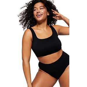 TBBSS23CW00000 Trendyol Damski biustonosz plus size, czarny, 3XL, Czarny, 3XL TBBSS23CW00000 Trendyol Damski biustonosz plus size, czarny, 3XL, Czarny, 3XL