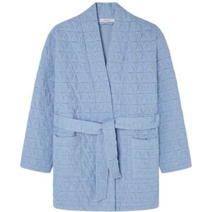 3148773 Women'secret Damski szlafrok midi mix and match sunday brunch, niebieski nadruk, S/M, Niebieski nadruk, S 3148773 Women'secret Damski szlafrok midi mix and match sunday brunch, niebieski nadruk, S/M, Niebieski nadruk, S