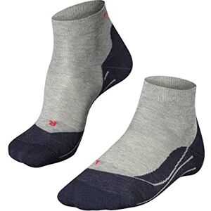 16705 FALKE Mężczyźni Skarpety do biegania RU4 Endurance Short M Sso Bawełna przeciw pęcherzom cienkie 1 Para, Szary Light Grey 3406, 46-48 16705 FALKE Mężczyźni Skarpety do biegania RU4 Endurance Short M Sso Bawełna przeciw pęcherzom cienkie 1 Para, Szary Light Grey 3406, 46-48