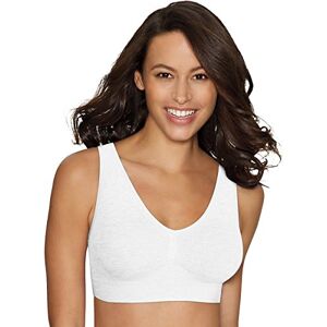 G196 Hanes Damski biustonosz Cozy Softcup bezszwowy bez fiszbin, biały, XL G196 Hanes Damski biustonosz Cozy Softcup bezszwowy bez fiszbin, biały, XL