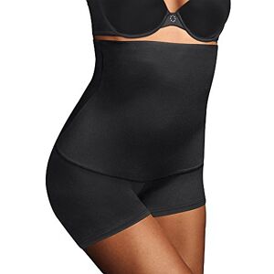 2107-Black Maidenform Damska bielizna modelująca, szorty modelujące sylwetkę z wysokim stanem, bielizna modelująca brzuch, Czarny, S 2107-Black Maidenform Damska bielizna modelująca, szorty modelujące sylwetkę z wysokim stanem, bielizna modelująca brzuch, Czarny, S