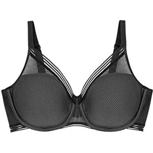 10190474 Triumph Kobiety Infinite Sensation biustonosz minimalizujący, czarny , 75E 10190474 Triumph Kobiety Infinite Sensation biustonosz minimalizujący, czarny , 75E