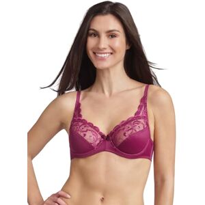 0A6A1 Playtex Damski biustonosz Soutien-Gorge Essential Elegance Embroidery, fioletowy, 75C 0A6A1 Playtex Damski biustonosz Soutien-Gorge Essential Elegance Embroidery, fioletowy, 75C
