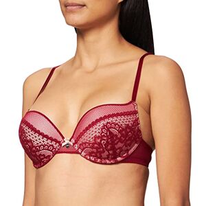 PB4222 s.Oliver RED LABEL Bodywear LM Damski biustonosz Ophélie Push-Up, bordowy, 85A PB4222 s.Oliver RED LABEL Bodywear LM Damski biustonosz Ophélie Push-Up, bordowy, 85A